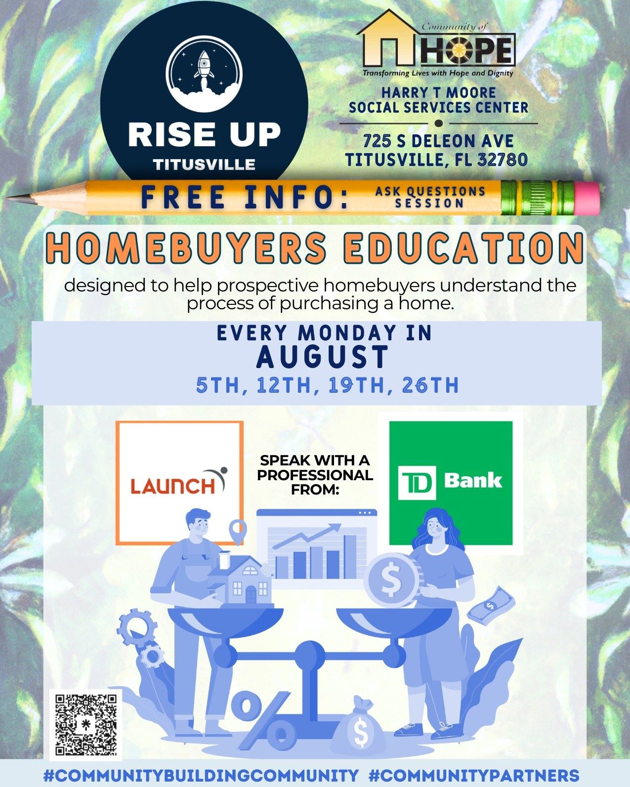 Community of Hope Homebuyer Ed August 2024