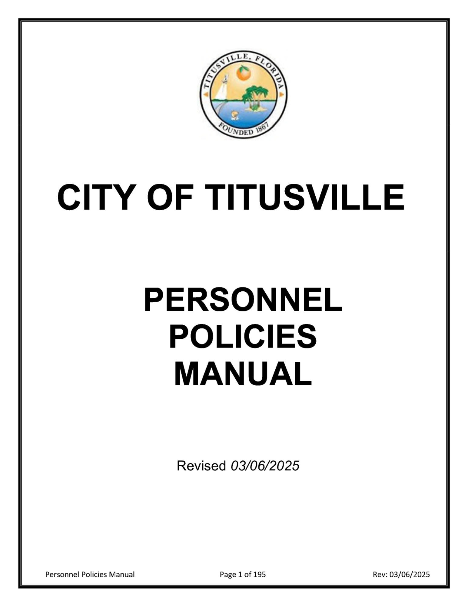 Personnel Policy Manual rev. 6 March 2025 COVER.pdf